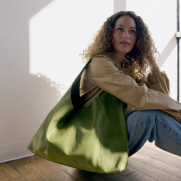 Lindsey Leather Tote Bag