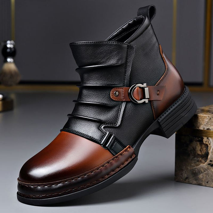 50% OFF NOW! ⏰ Men‘s Genuine Leather Ankle Boots