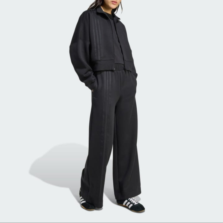 Off Placed 3-Stripes Zip Up track top and pants Set