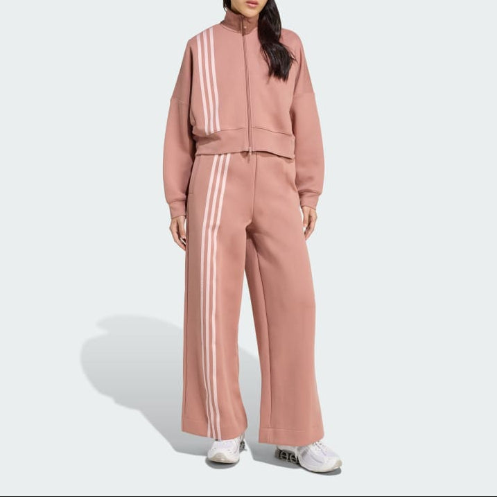 Off Placed 3-Stripes Zip Up track top and pants Set