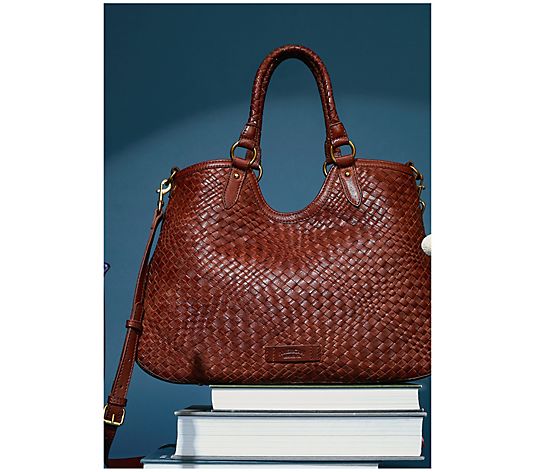 Washed Heritage Leather Blair Tote