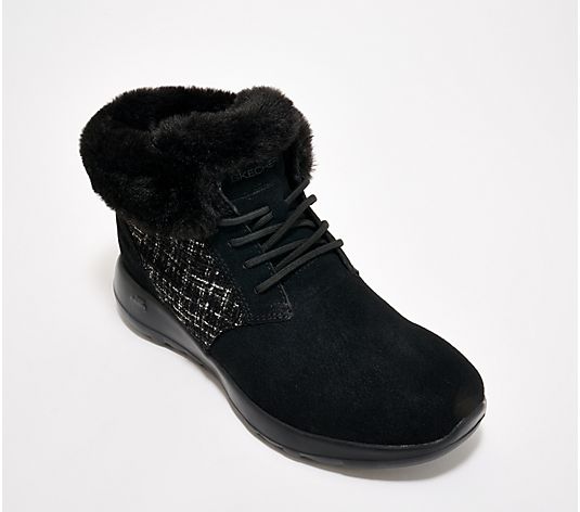Slip-ins On-the-GO Joy Water Repellent Suede Boots