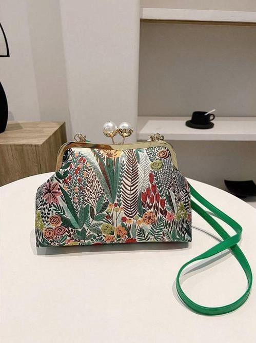 🎁Perfect Gift - Women Vintage Flower Embroidery Handbag