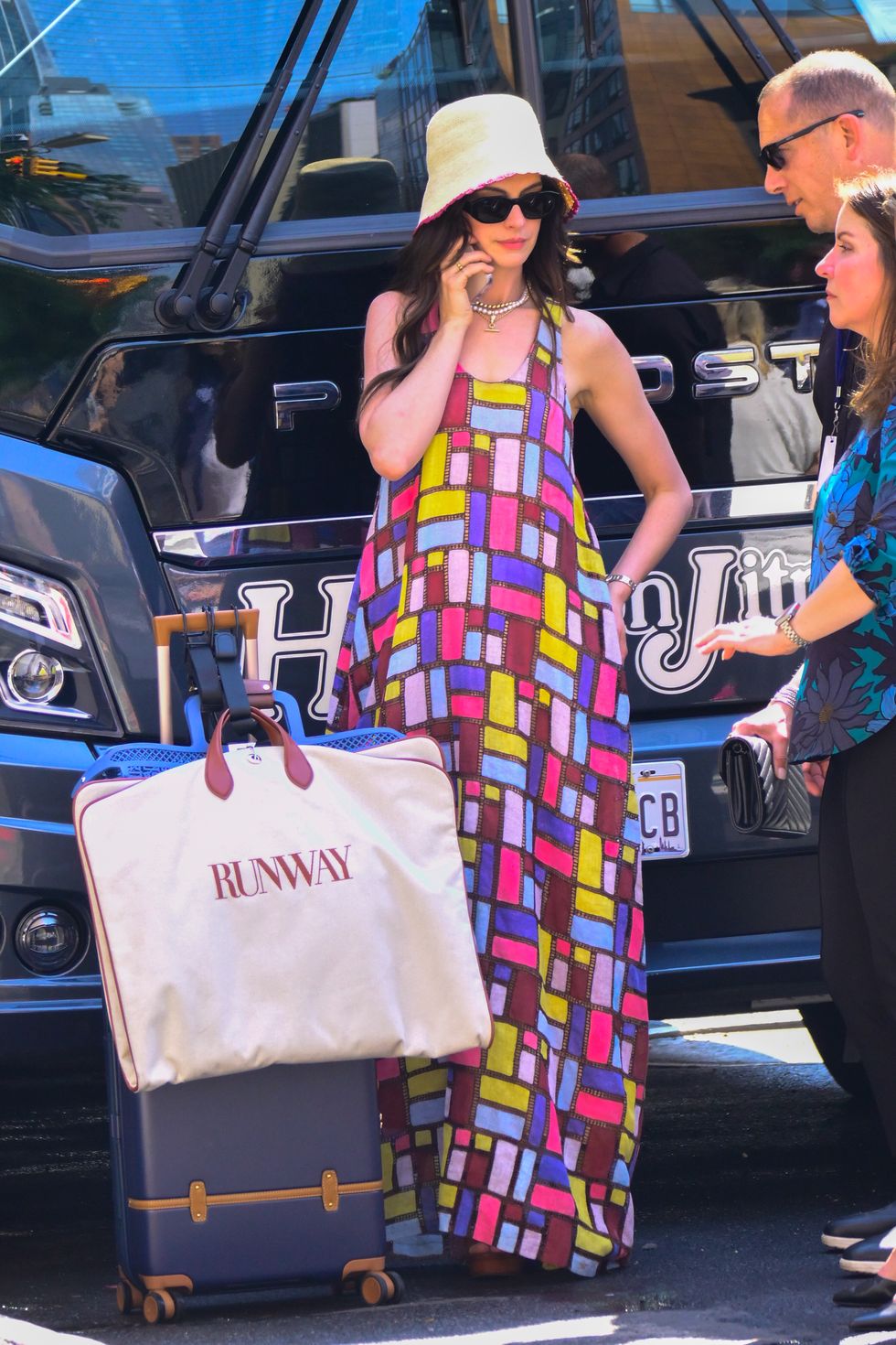 Multi Printed Silk Dress