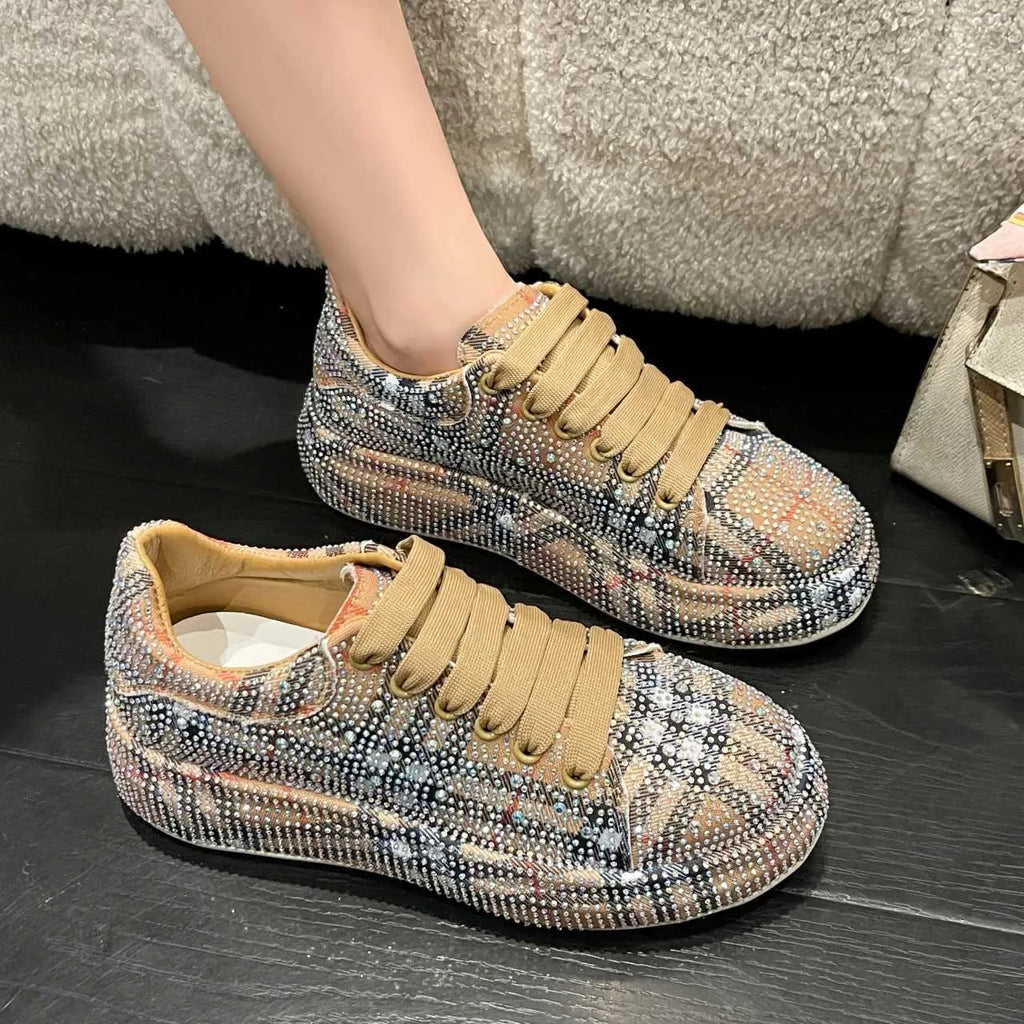 Luxury Rhinestone Casual Shoes
