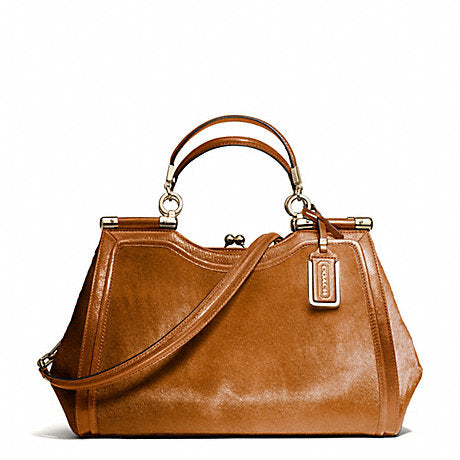 MIXED HAIRCALF CARRIE SATCHEL