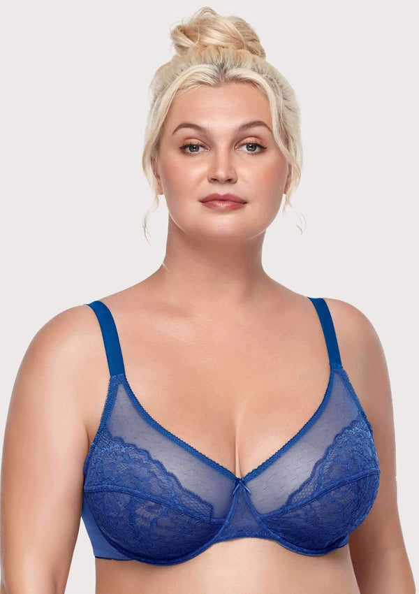 Lace Unlined Underwire Bra