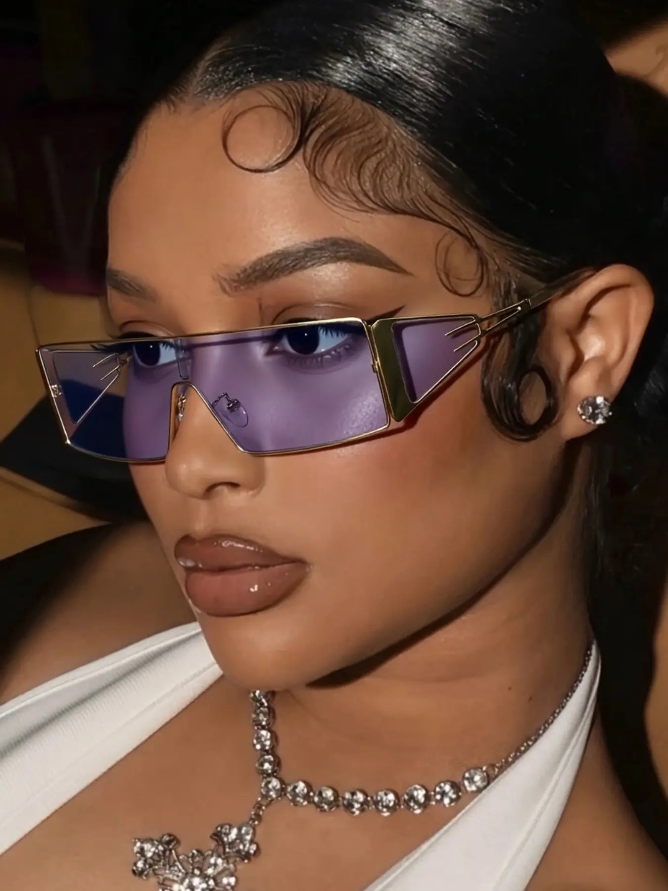 Women's New Full-Rim Irregular-Shaped Sunglasses