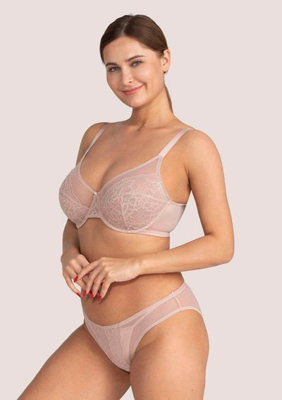 Lace Unlined Underwire Bra