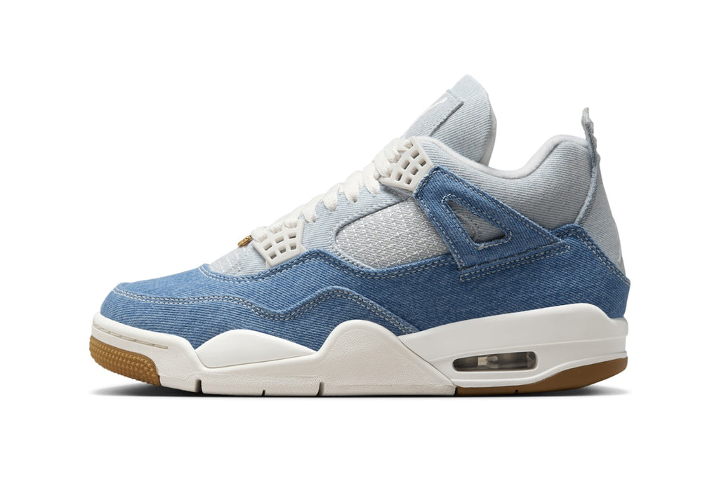4 Retro 'worn blue' sneaker