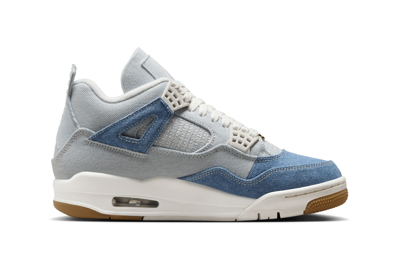 4 Retro 'worn blue' sneaker