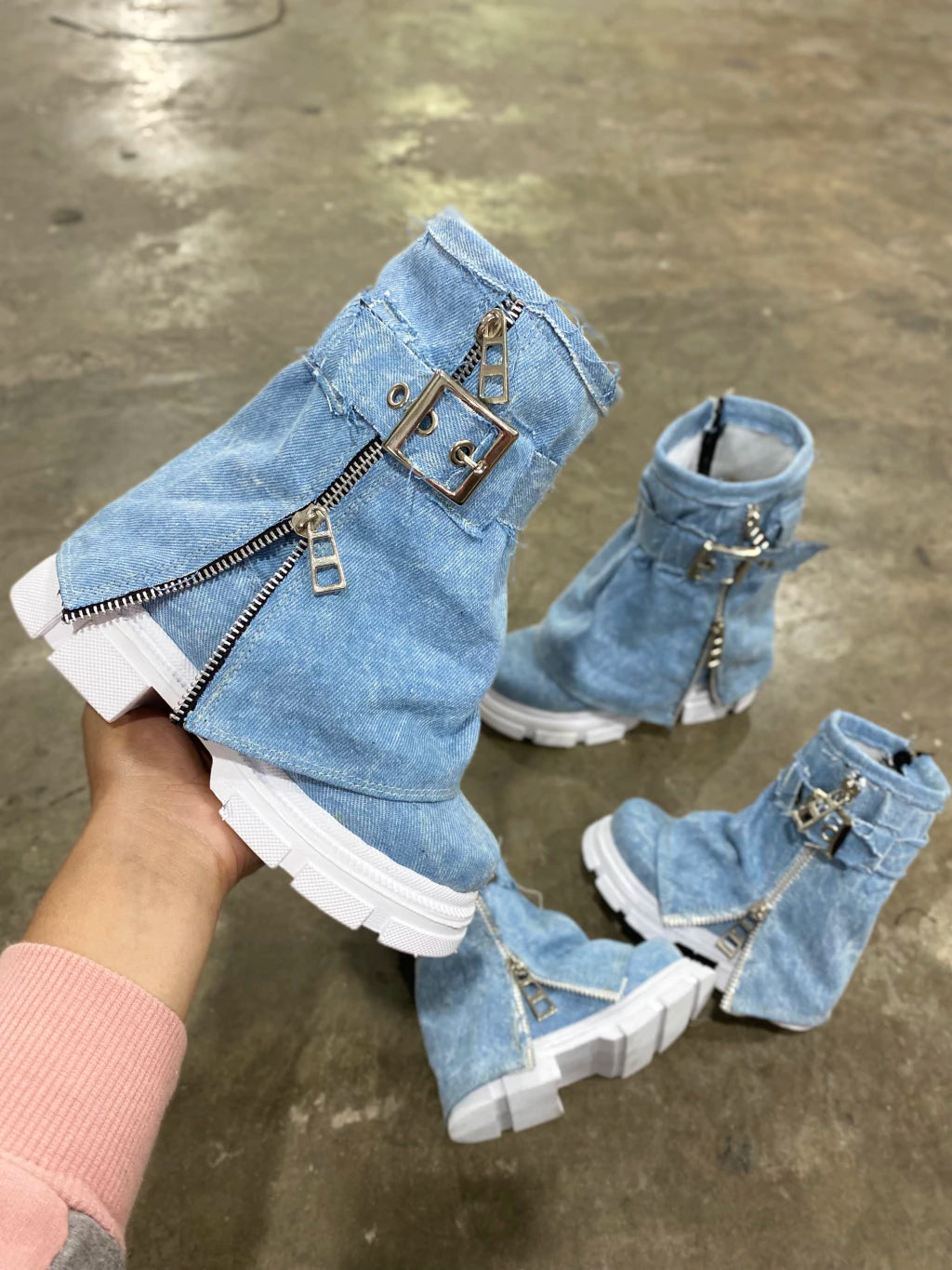 Classic zip ankle boots