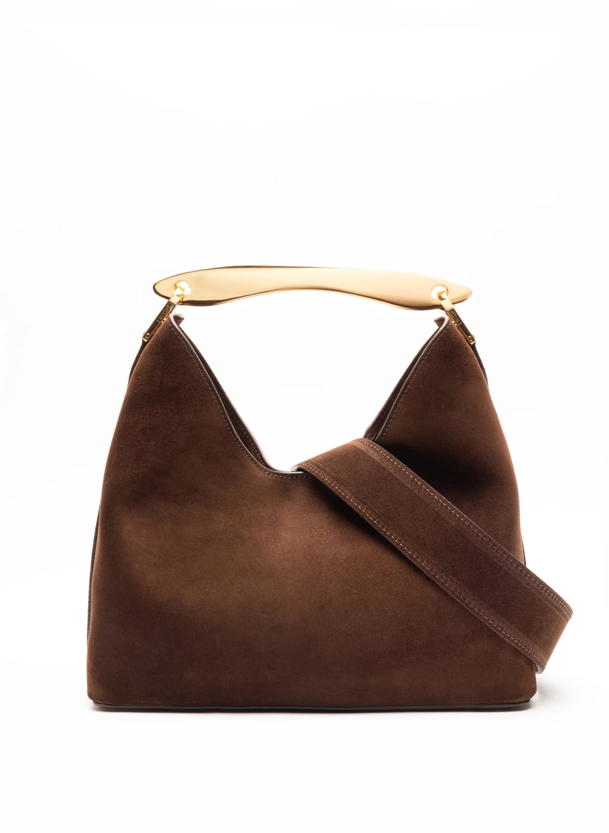 Boomerang Suede Bag
