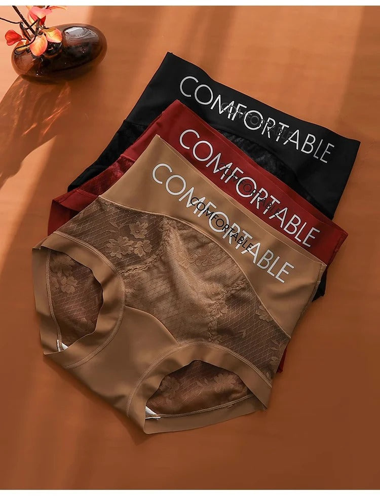 thin mid-waist lace Moisture-absorbing Panties