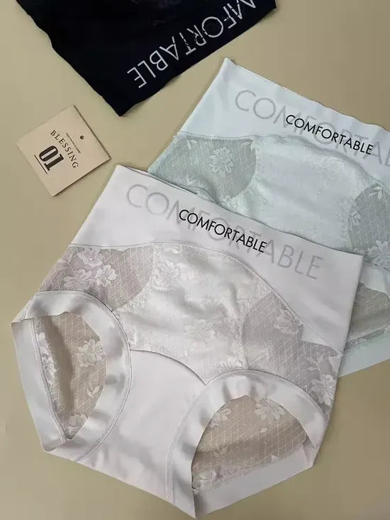 thin mid-waist lace Moisture-absorbing Panties