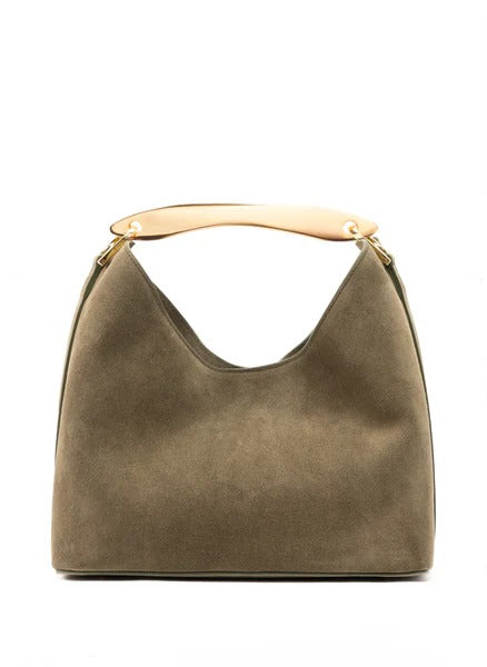Boomerang Suede Bag