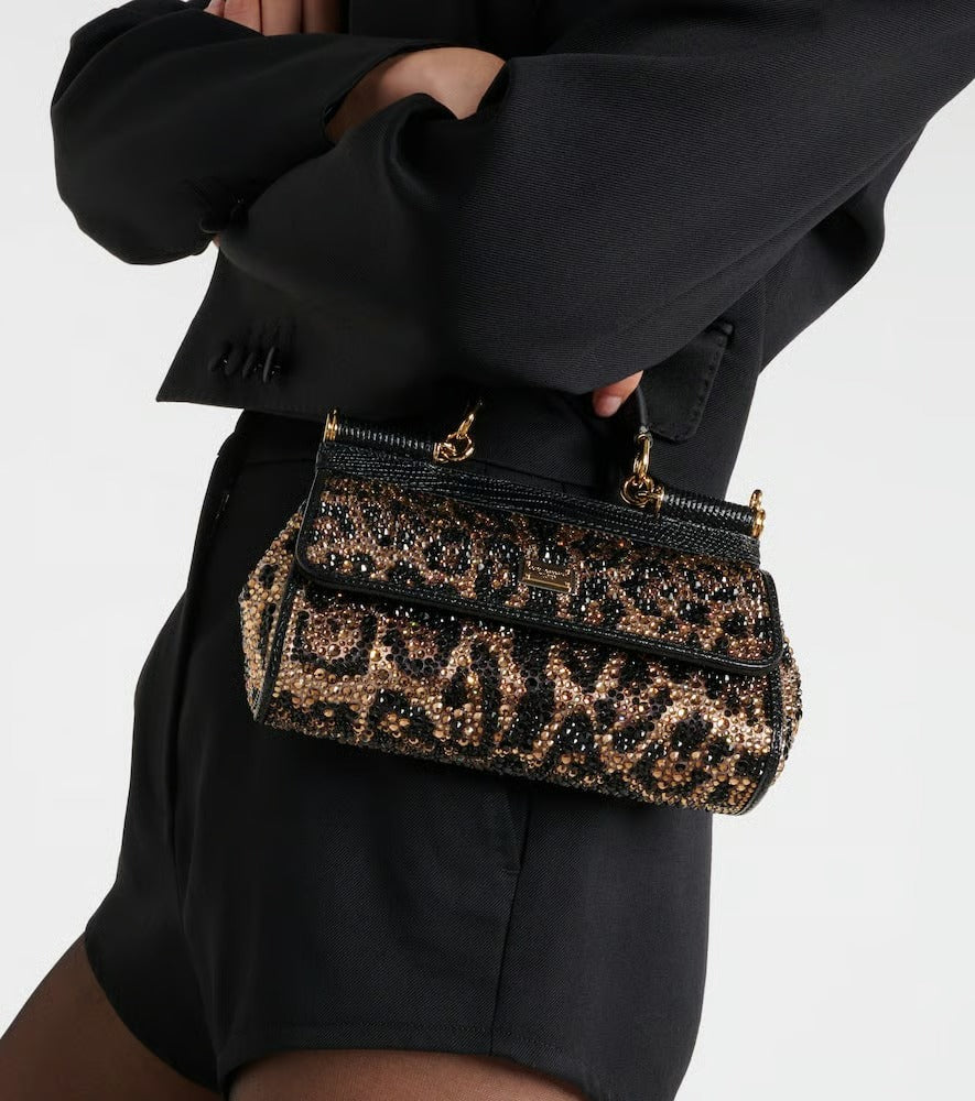 Sicily embellished shoulder bag
