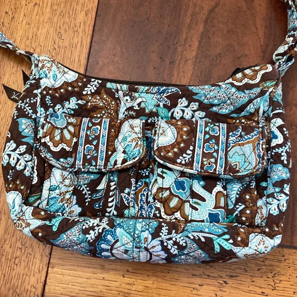 Java blue Cargo sling Bag