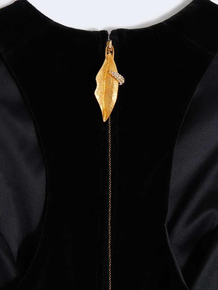 KEYHOLE COLUMN DRESS