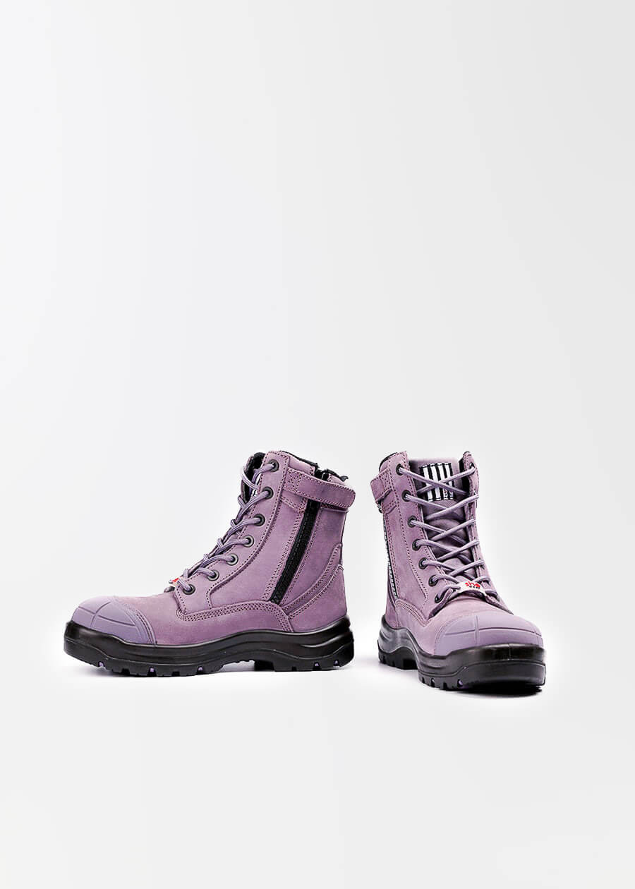 womens safety work boots (zip)