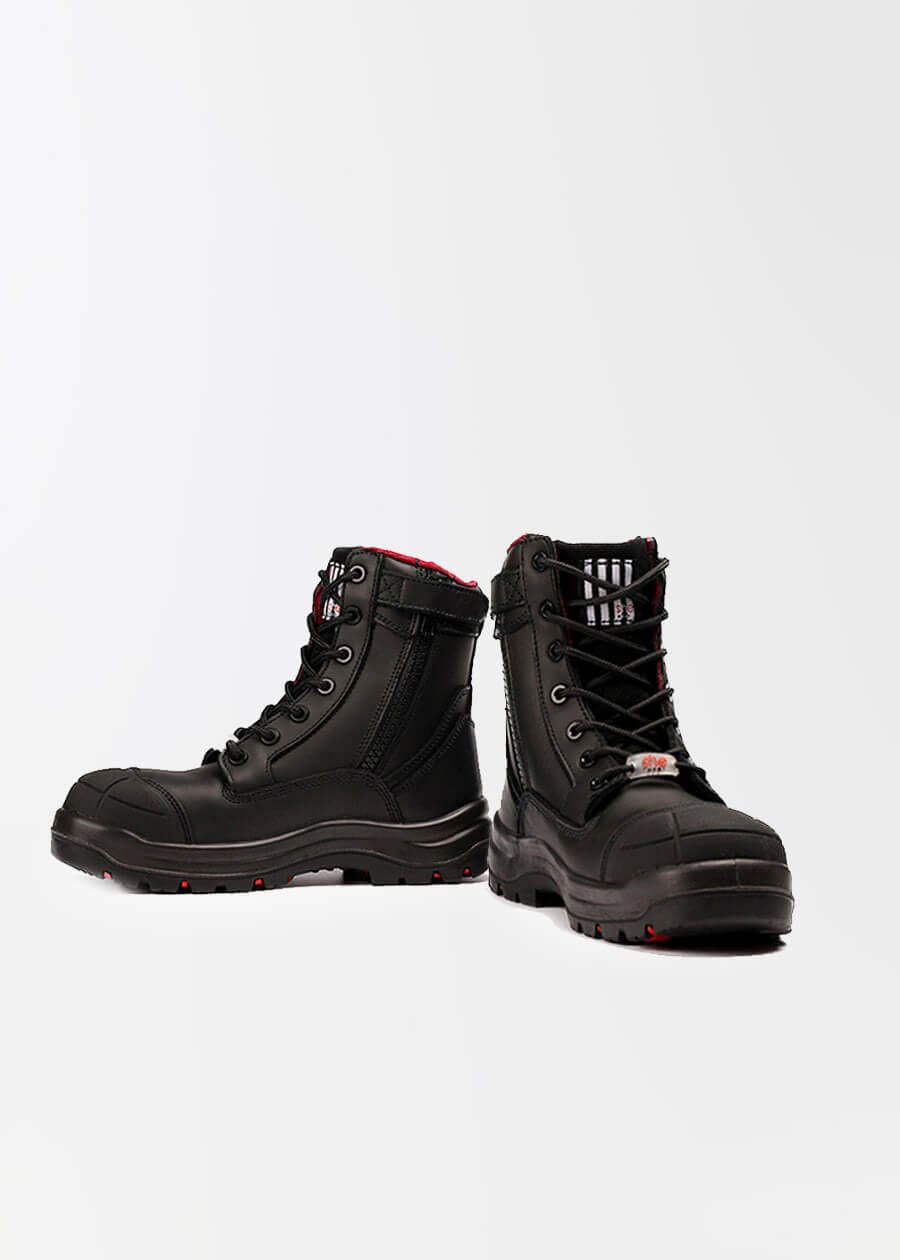 womens safety work boots (zip)