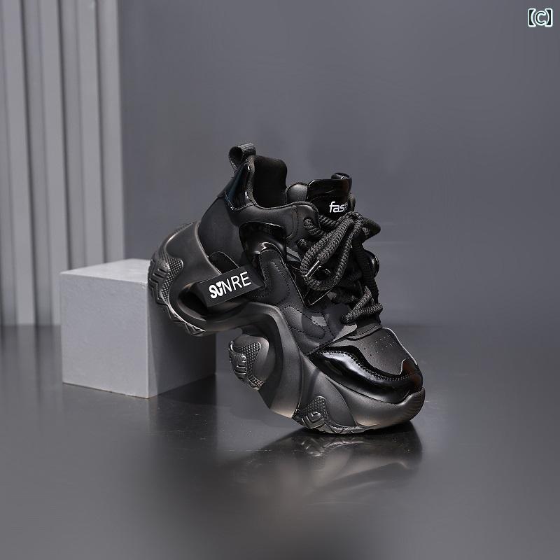 Chunky Platform Lace Up Sneakers