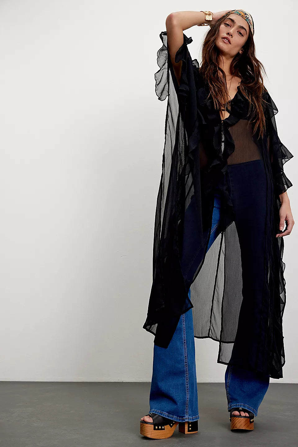 Women's Natural Winter Valley Kimono